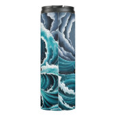 Jesus My Anchor Stormy Zeeen Thermosbeker (Achterkant)