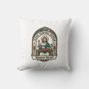 Jesus Naai Herstel Hersteld Hart Jesus Naai Herste Kussen