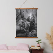 Jesus Nailed Hangend Wandkleed (Slaapkamer)