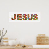 JESUS NAME POSTER (Keuken)