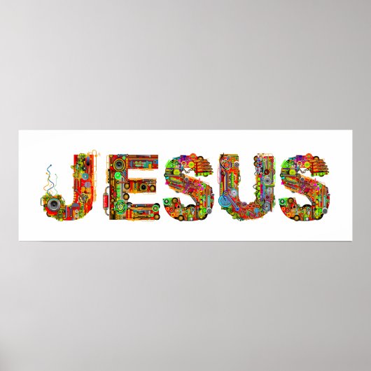 JESUS NAME POSTER (Voorkant)