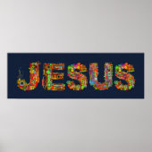 JESUS NAME POSTER (Voorkant)