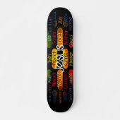 Jesus Names and Attributes Persoonlijk Skateboard (Voorkant)