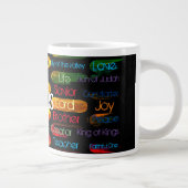 Jesus Names Multi-color Grote Koffiekop (Rechts)