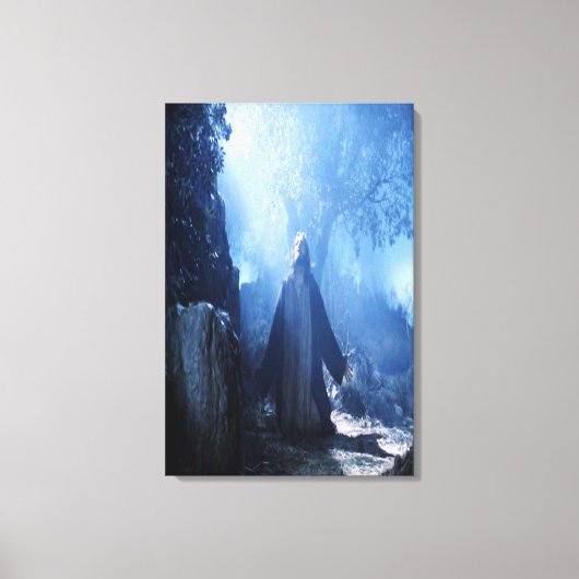 Jesus Night Wrapped Canvas (Voorkant)