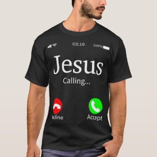 Jesus noemt Christelijk TShirt 2
