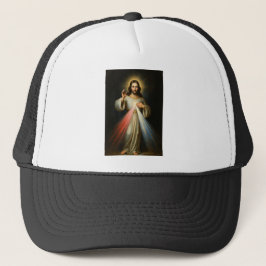 Jesus of the Divine Mercy Trucker Hat Pet