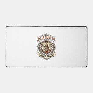 Jesus Olijfolie Zalfolie Label Jesus Olijfolie Bureaumat