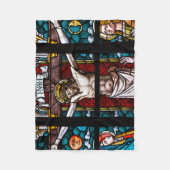 Jesus on Cross Fleece Deken (Voorkant)