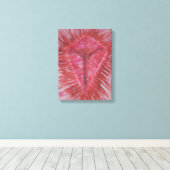 Jesus on the Cross (30.48 x 40.64cm, 12" x 16")  Canvas Afdruk (Insitu (Houten vloer))
