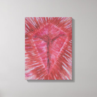 Jesus on the Cross (30.48 x 40.64cm, 12" x 16")  Canvas Afdruk