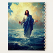 Jesus on Water Year Planner (Achterkant)