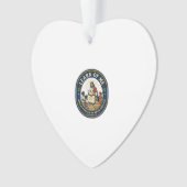Jesus Onderwijsassistent School Steunpersoneel T-S Ornament (voorkant)