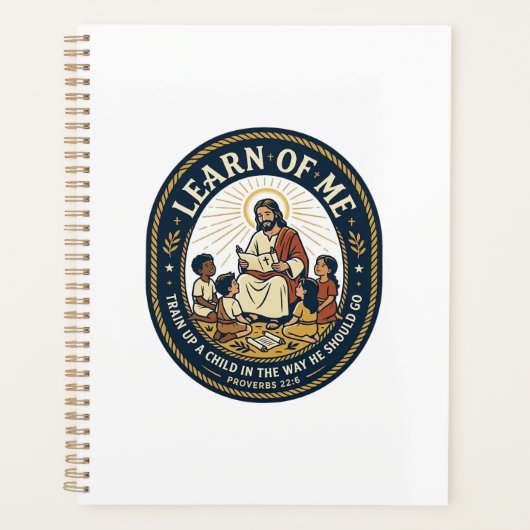 Jesus Onderwijsassistent School Steunpersoneel T-S Planner (Voorkant)