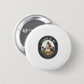 Jesus Onderwijsassistent School Steunpersoneel T-S Ronde Button 5,7 Cm (Voorkant /achterkant)