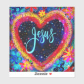 Jesus ONE WORD Inspiron Sticker (Vel)