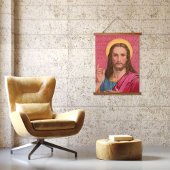 Jesus Onze Verlosser Hangend Paneel Wandkleed