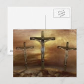 JESUS OP DE KROS BRIEFKAART (Voorkant / Achterkant)