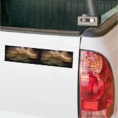 JESUS OP DE KROS BUMPERSTICKER (Op Truck)