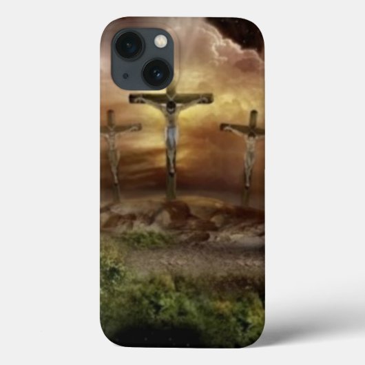 JESUS OP DE KROS Case-Mate iPhone CASE (Achterkant)