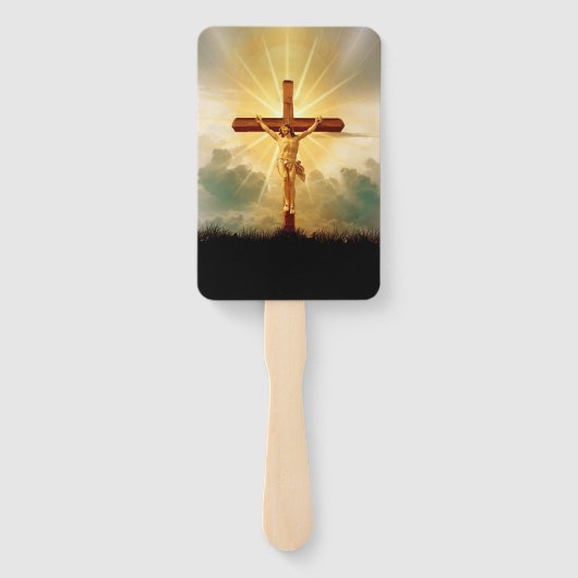 JESUS OP DE KROS HANDWAAIER (Achterkant)