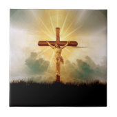 JESUS OP DE KROS TEGELTJE (Voorkant)