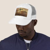 JESUS OP DE KROS TRUCKER PET (In situ)