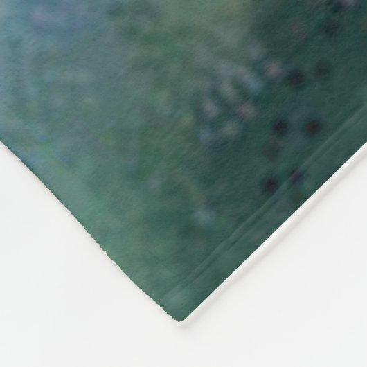 JESUS op de KROSS Fleece Blankets (Hoek)