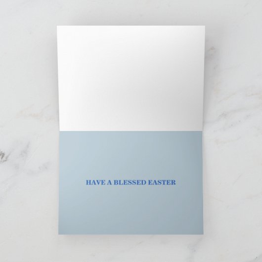 JESUS OP HET KROSS IS HIJ SNELLER RIJSEN FEESTDAGEN KAART (Binnen)