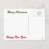 JESUS OP HET KRUIS FEESTDAGENKAART (Achterkant)