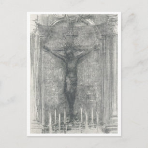 Jesus op Kruis - Briefkaart