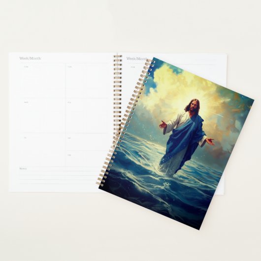 Jesus op Water Jaarplanner Planner (Display)