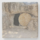 Jesus Open Tomb Square Onderzetter (Voorkant)
