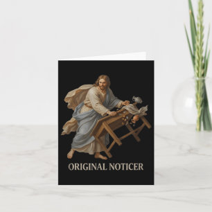 Jesus Originele Kijker Jezus Christelijk Geloof Kaart