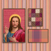 Jesus Our Savior: Prachtige  prenten van Jezus Poster