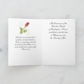 Jesus Oval Welkom Kaart (Binnen)