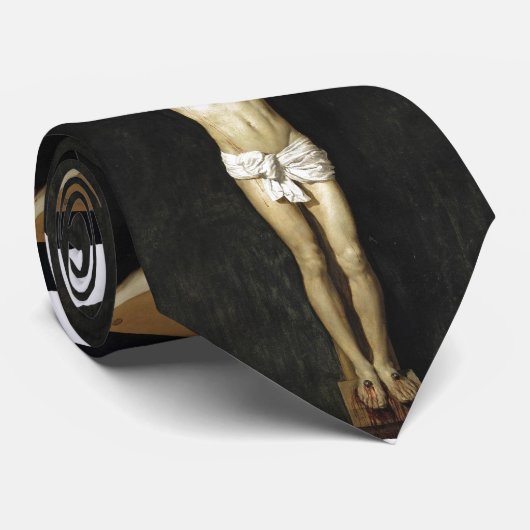 JESUS OVER WALL ST. STROPDAS (Opgerold)