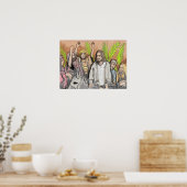 Jesus Palm Sunday Poster (Keuken)