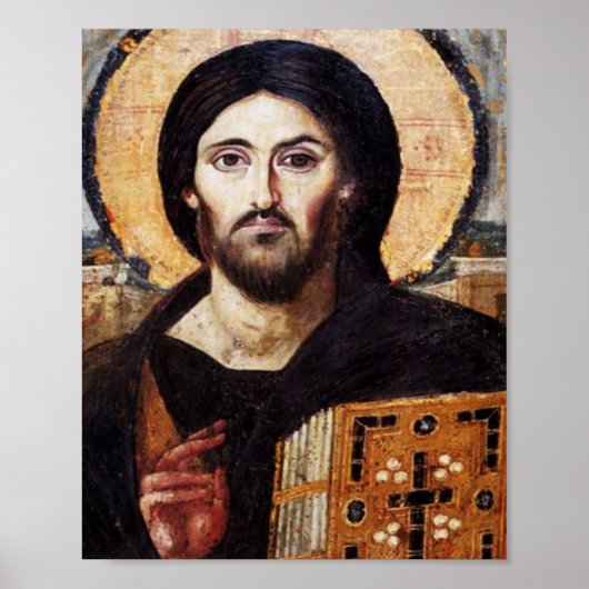 Jesus Pantocrator Poster (Voorkant)