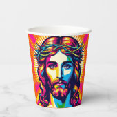 Jesus papieren bekers. bekers (Achterkant)