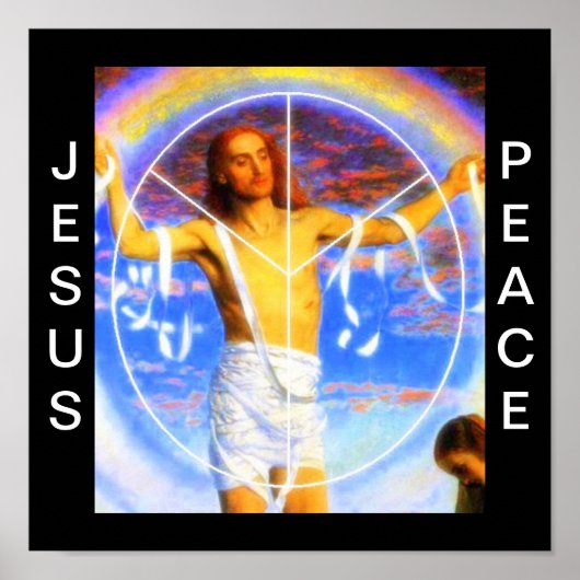 JESUS PEACE POSTER (Voorkant)