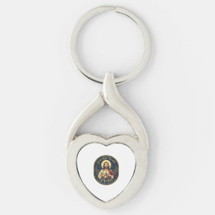 Jesus Pensioen Vintage T-shirt Christelijk Sleutelhanger