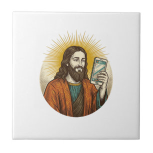 Jesus Per Ongeluk Video In Plaats Van Foto Camera Tegeltje