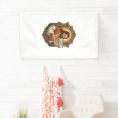 Jesus Per Ongewilde Videogesprek Bellen Sociale Me Spandoek (Insitu)