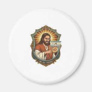Jesus Per Ongewilde Videogesprek Dial Sociale Medi Magneet