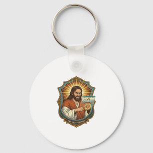 Jesus Per Ongewilde Videogesprek Dial Sociale Medi Sleutelhanger