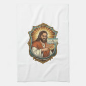 Jesus Per Ongewilde Videogesprek Dial Sociale Medi Theedoek (Verticaal)