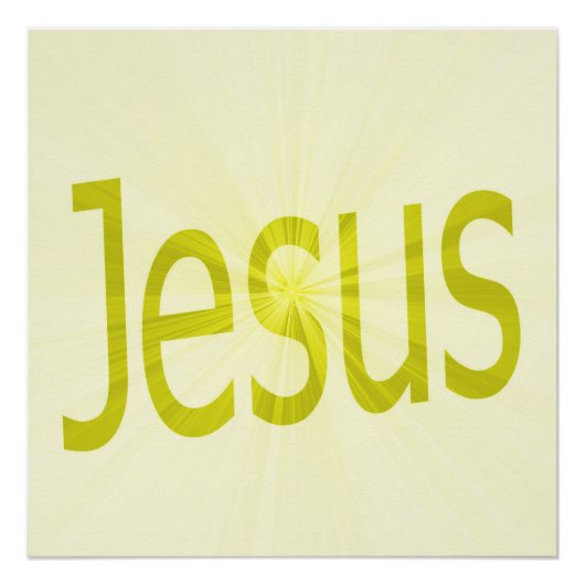 Jesus Perfect Poster (Voorkant)