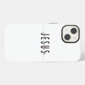 Jesus Phonehoes iPhone Hoesje (Achterkant horizontaal)