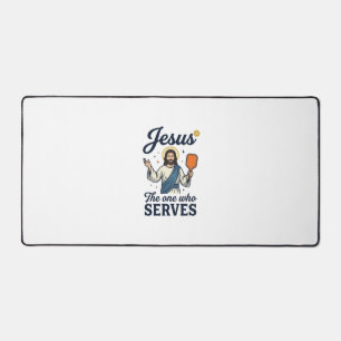Jesus Pickleball De Persoon Die Dient Shirt Bureaumat